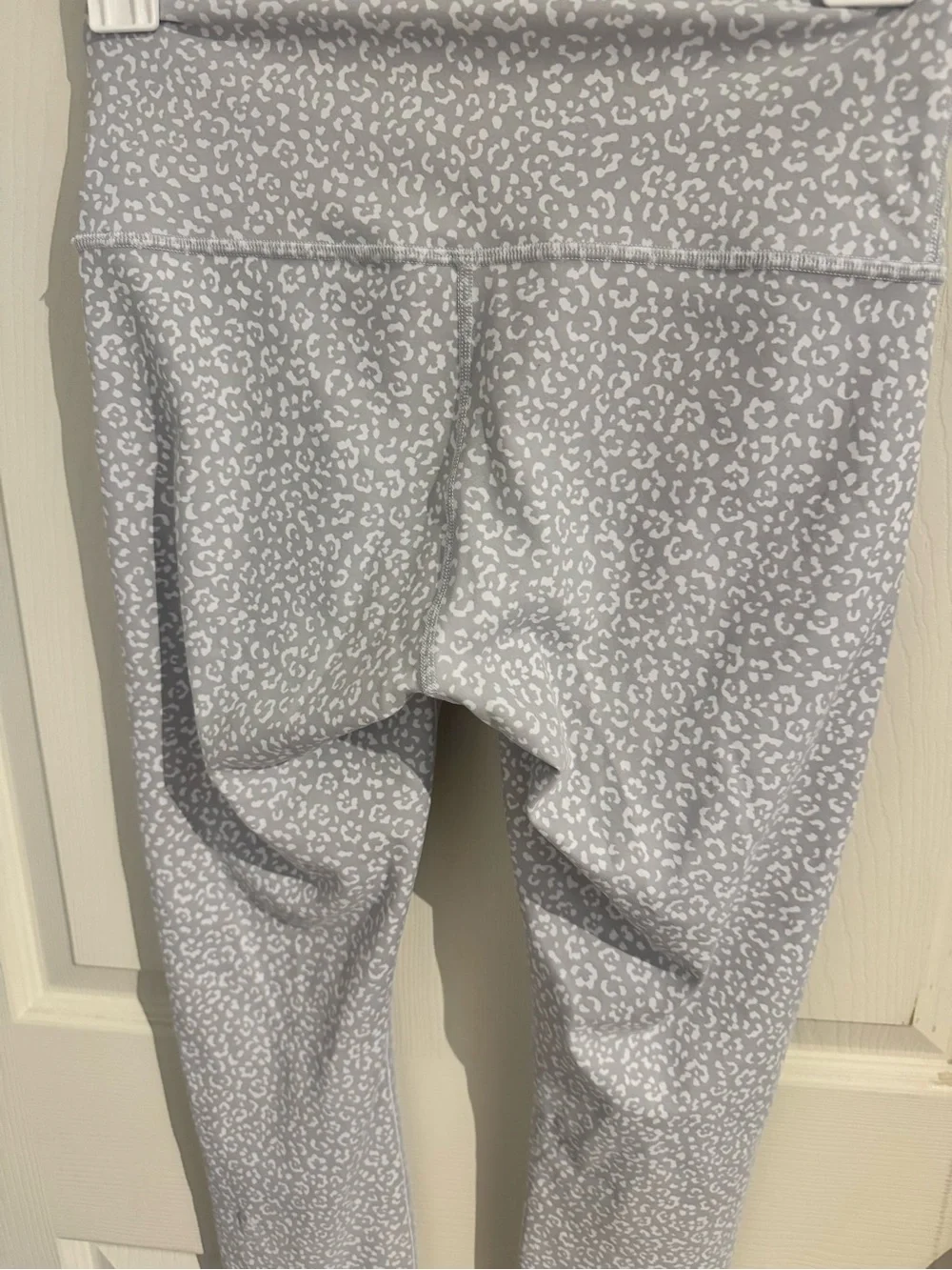 Lululemon Women Wunder Train HR TightLegging 25” LDSM GrayWhite 6 New Leopard